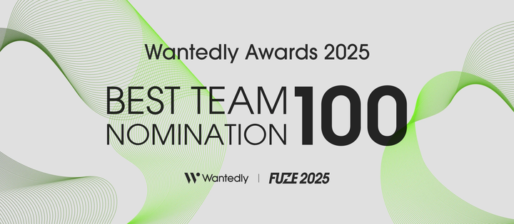 Wantedly Awards 2025 BEST TEAM 100